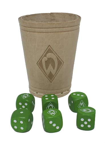 Teepe 29570 - SV Werder Bremen Würfelbecher und 6 Würfel Teepe 29570 - SV Werder Bremen Würfelbecher und 6 Würfel von Teepe