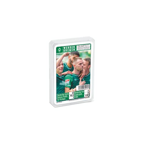 Teepe Verlag Werder Bremen Quartett 2021/2022 Kartenspiel, 22182468 von Teepe