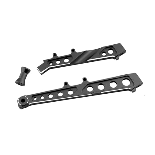Frontlegierung hinten Satz Fahrwerkorthese RC Auto Upgrades Zubehör Leicht Vorne Hinterer Tragerahmen 1/7 6S Blx (schwarz) von Teesea