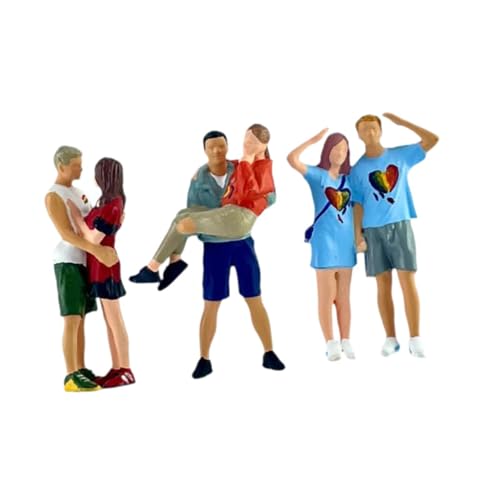 Miniaturfiguren im Maßstab 1:64 aus Kunstharz, Puppenhaus Zubehör für Dioramen und Tischspiele Miniaturfiguren im Maßstab 1:64 aus Kunstharz, Puppenhaus Zubehör für Dioramen und Tischspiele von Teesea