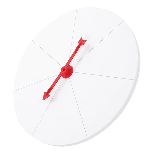Preisrad-Spiel für Partys, Karneval, Messen, DIY Glückspinner, 20 cm leichter Drehteller von Teesea