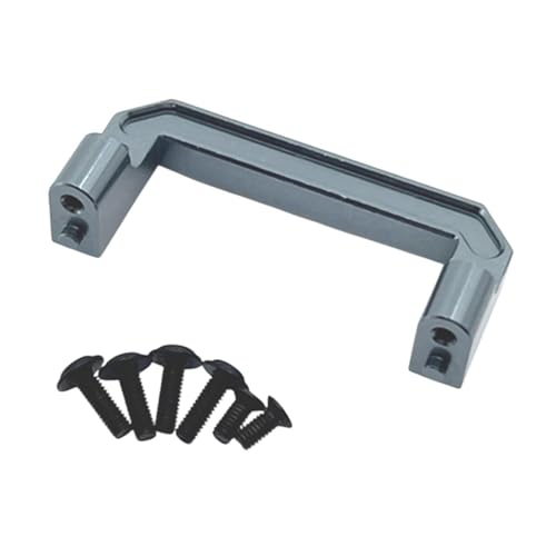 RC Auto Servo Halterung Aluminium DIY Zubehör Modifizierte Lenkungshalterungen für Ferngesteuertes Auto 1/12 12428 12423 12427 12429 Rot (Hellgrau) von Teesea