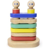 Tegu Baby - Magnetische Holzbausteine Stapelspiel von Tegu