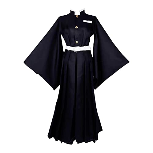 Teilwenl Schwarzer Anzug Cosplay Kostüm Outfit Uniform für Erwachsene, Muichiro, Medium von Teilwenl
