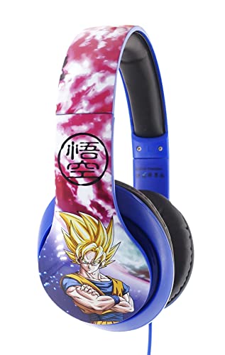 Teknofun Goku und Vegeta Space Kopfhörer, Blau, One Size von TEKNOFUN