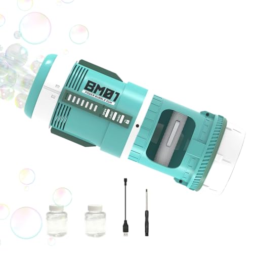 Teksome Automatische Bubble Machine, Bubble Machine,Elektrisches musikalisches Spielzeug | Roboter Arm Automatic Bubble Blow von Teksome