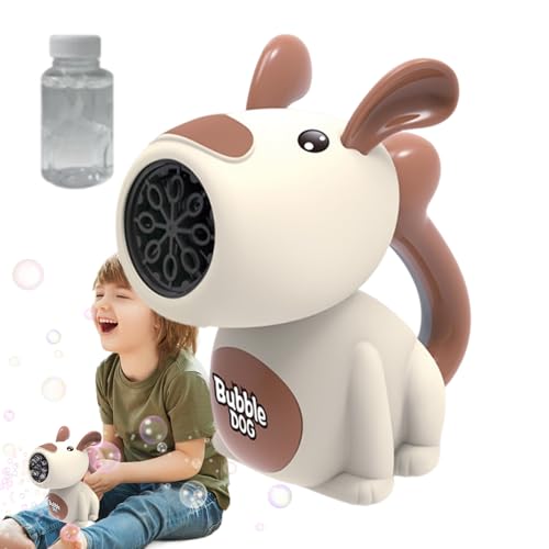 Teksome Bubble Machine für Kinder, Bubble Maker | Cartoon Dog Design Bubble Blower für außen,Outdoor -Strandspielzeug, Hinterhof -Unterhaltungsaktivitäten für Mädchen Teenager Teksome Bubble Machine für Kinder, Bubble Maker | Cartoon Dog Design Bubble Blower für außen,Outdoor -Strandspielzeug, Hinterhof -Unterhaltungsaktivitäten für Mädchen Teenager von Teksome