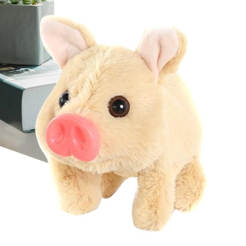 Teksome Elektronische Stofftiere,Weiches Kuscheltier Begleiter | Hautfreundlicher Sicherer Roboter Mit Smarte Sprachsteuerung Für Babys Kleinkinder Mädchen von Teksome