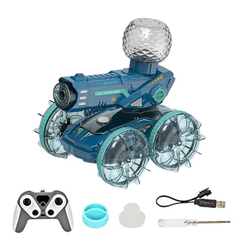 Teksome Fernlenkauto | RC-Fahrzeug Für Land & Wasser,LED-Fernsteuerung mit Wasserspritzer für Felsengelände Indoor Drifting Outdoor - und Poolrennen Langstrecken- Teksome Fernlenkauto | RC-Fahrzeug Für Land & Wasser,LED-Fernsteuerung mit Wasserspritzer für Felsengelände Indoor Drifting Outdoor - und Poolrennen Langstrecken- von Teksome
