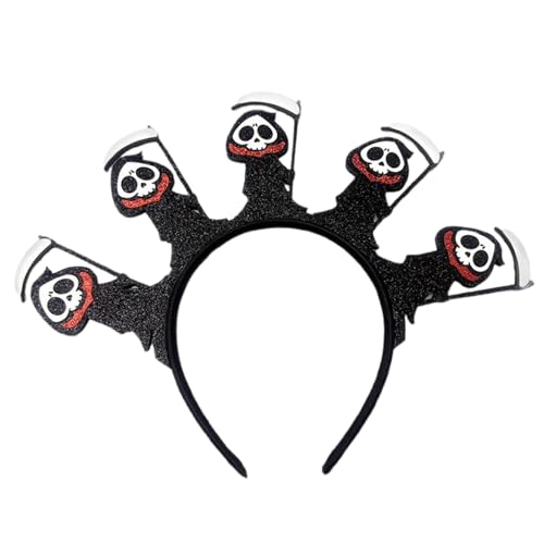 Teksome Halloween Stirnband - Haarschmuck - Glitzer Haarband Für Party Kindergeburtstag Hochzeit Renaissance Fest Kostüm Verkleidung Fotoprops Teksome Halloween Stirnband - Haarschmuck - Glitzer Haarband Für Party Kindergeburtstag Hochzeit Renaissance Fest Kostüm Verkleidung Fotoprops von Teksome