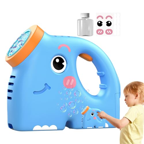 Teksome Handheld -Bubble Machine, Bubble Blower Machine - Automatische Handheld Cartoon Animal Bubble Maker Machine | Outdoor -Spielzeug mit Blasenlösung, batteriebetrieben, tragbar für, Mädchen, von Teksome