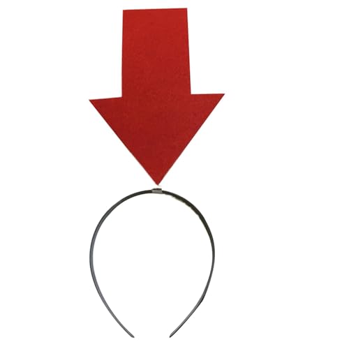 Teksome Kostüm Kopfbedeckung | Ausrufezeichen Pfeilspitze Haarband | Geburtstag Haarband Hoop Dekoration Neuheit Zubehör für Photo Booth Requisiten Party Supplies von Teksome