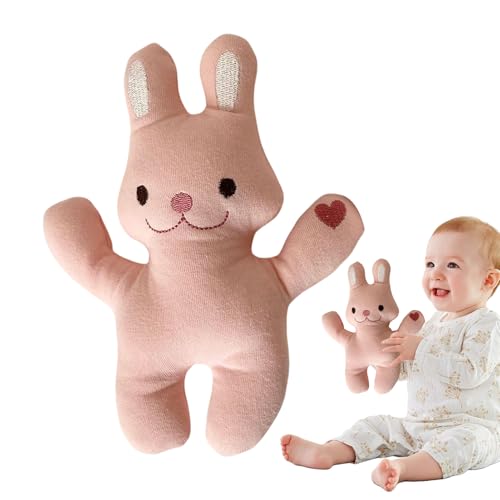 Teksome Kuscheliges Stofftier | Kuscheliger Plüsch Hase | 20cm Dekoratives Kuscheltier Für Babys Und Mädchen Mit Weichem Plüsch von Teksome