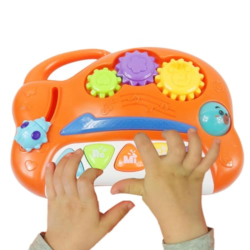 Teksome Musikspielzeug für Kinder, elektrisches Musikspielzeug,Elektrisches Musikspiel - Pädagogische frühkindliche Entwicklungsspielzeug, Reisezappwerksspiel für Zuhause, Schule, Kindergarten Teksome Musikspielzeug für Kinder, elektrisches Musikspielzeug,Elektrisches Musikspiel - Pädagogische frühkindliche Entwicklungsspielzeug, Reisezappwerksspiel für Zuhause, Schule, Kindergarten von Teksome