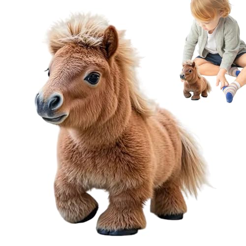 Teksome Pferdeboterspielzeug für Kinder, Roboterpferd,Nettes Plüschspielzeugsimulation Smart Horse | Pädagogische realistische Kinder weiche Roboter -Haustier zum Kindertag, Geburtstag Teksome Pferdeboterspielzeug für Kinder, Roboterpferd,Nettes Plüschspielzeugsimulation Smart Horse | Pädagogische realistische Kinder weiche Roboter -Haustier zum Kindertag, Geburtstag von Teksome