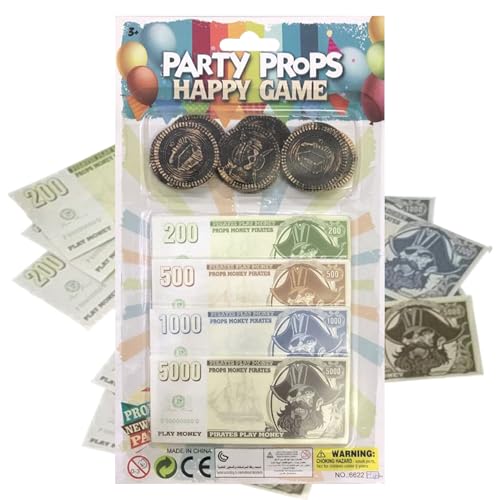Teksome Spielgeld,Banknoten Spielzeug | Kinder Rollenspiel Zubehör für Schule Zuhause Reisen Geburtstag Fotografie Film Homeschool Teksome Spielgeld,Banknoten Spielzeug | Kinder Rollenspiel Zubehör für Schule Zuhause Reisen Geburtstag Fotografie Film Homeschool von Teksome