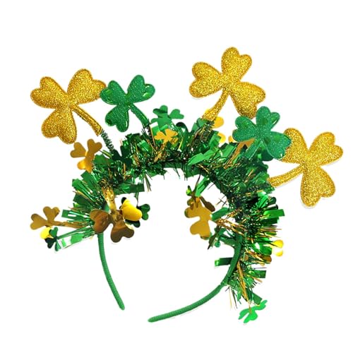 Teksome St.Patrick's Day Stirnband,Shamrock Stirnband,Grünes Kleeblatt-Streifen-Stirnband | Irish Day Karnevals-Haarbänder mit Melone für dickes langes oder kurzes Haar Teksome St.Patrick's Day Stirnband,Shamrock Stirnband,Grünes Kleeblatt-Streifen-Stirnband | Irish Day Karnevals-Haarbänder mit Melone für dickes langes oder kurzes Haar von Teksome