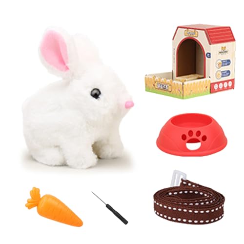 Teksome Walking Toy Dog, Wanderpuppy | Bellen plüsch elektronischer Haustier - Elektronische interaktive Tiere Hund mit Seil bellen Schwanz wedelt für Kinder Teksome Walking Toy Dog, Wanderpuppy | Bellen plüsch elektronischer Haustier - Elektronische interaktive Tiere Hund mit Seil bellen Schwanz wedelt für Kinder von Teksome