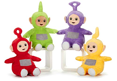 Tele-Tubbies Teletubbies Set 4 Big Plüsch 30cm Po Dipsy Laa-Laa Tinky Winky Original von Play by Play