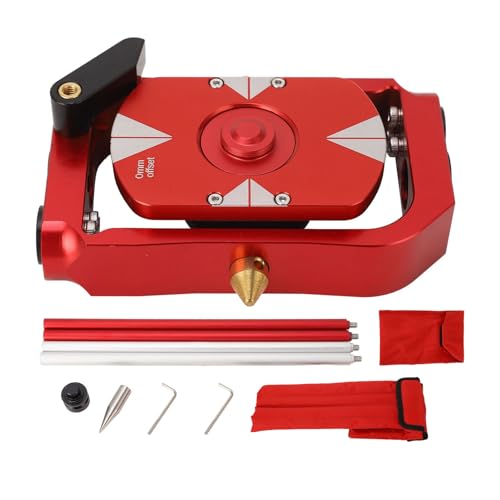 Telituny Total Station Rotierendes Prisma-0/-30-mm-Offset Mini-Vermessungsprisma mit K9-Glas- und Aluminiumlegierung für Tunnel, Mine und Autobahnmessung Telituny Total Station Rotierendes Prisma-0/-30-mm-Offset Mini-Vermessungsprisma mit K9-Glas- und Aluminiumlegierung für Tunnel, Mine und Autobahnmessung von Telituny