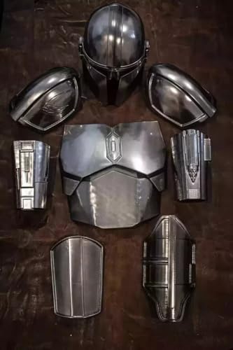 New-Mandalorian-Beskar-Armor Mando Fighting Armor Suit LARP Mandalorian Kostüm von Temisemical Mart