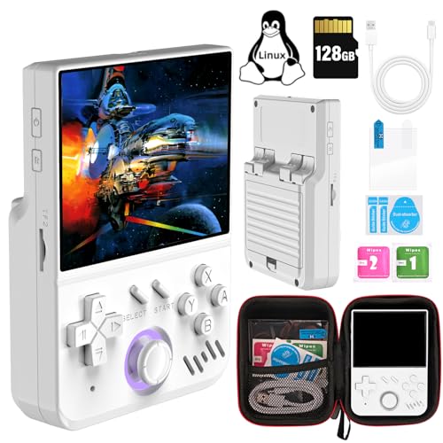 Mymini Retro Handheld Spielkonsole, Linux System 128G TF Karte 2W+ Spiele Handheld Game Console, 3.5 Zoll IPS Bildschirm Emulator Konsole Unterstützung 30 Arten Von Simulatoren Mymini Retro Handheld Spielkonsole, Linux System 128G TF Karte 2W+ Spiele Handheld Game Console, 3.5 Zoll IPS Bildschirm Emulator Konsole Unterstützung 30 Arten Von Simulatoren von Temoo