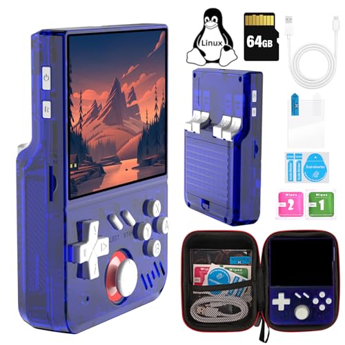 Mymini Retro Handheld Spielkonsole, Linux System 64G TF Karte 1,5W+ Spiele Handheld Game Console, 3.5 Zoll IPS Bildschirm Emulator Konsole Unterstützung 30 Arten Von Simulatoren Mymini Retro Handheld Spielkonsole, Linux System 64G TF Karte 1,5W+ Spiele Handheld Game Console, 3.5 Zoll IPS Bildschirm Emulator Konsole Unterstützung 30 Arten Von Simulatoren von Temoo
