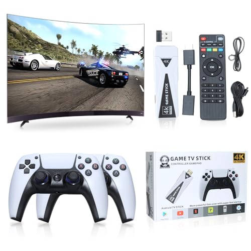 Retro Konsole, 64G 10000+ Spiele Retro Spielekonsole mit Eingebauten 14 Emulatoren, Dual System Retro Console für TV mit Dual 2.4G Wireless Controller, Unterstützung TF-Karte Erweiterung Retro Konsole, 64G 10000+ Spiele Retro Spielekonsole mit Eingebauten 14 Emulatoren, Dual System Retro Console für TV mit Dual 2.4G Wireless Controller, Unterstützung TF-Karte Erweiterung von Temoo