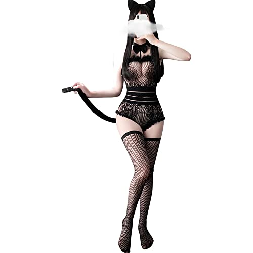 Temptshow Anime süße Katze Cosplay japanische sexy Unterwäsche Uniform Anzug Dienstmädchen Uniform (niedlicher Anzug) von Temptshow