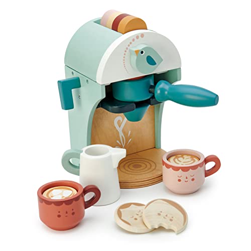 Tender Leaf Toys Kaffeemaschine (Holzspielzeug, Material Holz, Kinderspielzeug, fördert die Feinmotorik, Bunt) 7508225 Tender Leaf Toys Kaffeemaschine (Holzspielzeug, Material Holz, Kinderspielzeug, fördert die Feinmotorik, Bunt) 7508225 von Tender Leaf Toys