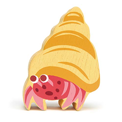 Tender Leaf Toys Einsiedlerkrebs Küstentier für Kinder aus Massivholz, 7504785 Tender Leaf Toys Einsiedlerkrebs Küstentier für Kinder aus Massivholz, 7504785 von Tender Leaf Toys