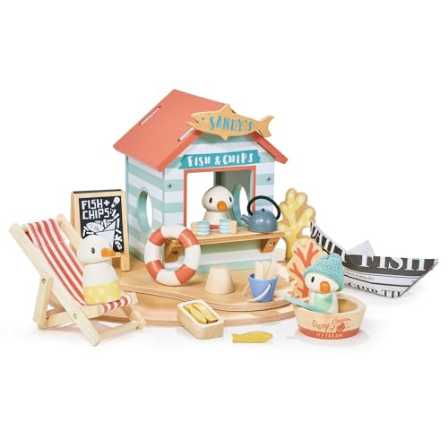 Tender Leaf Preschool Sandy's strandcabine met accessoires Tender Leaf Preschool Sandy's strandcabine met accessoires von Tender Leaf Toys