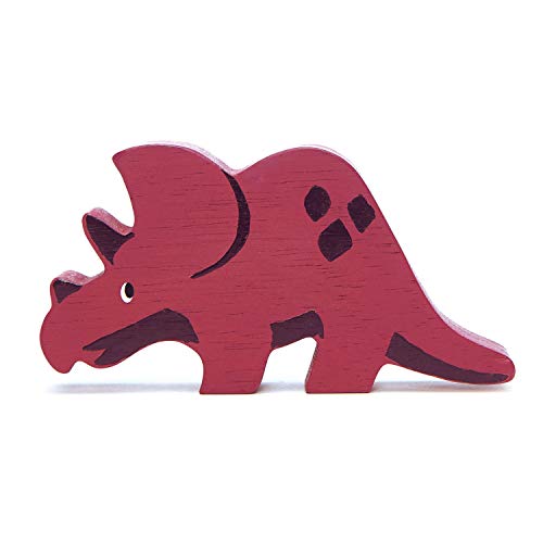 Tender Leaf Toys Triceratops Dinosaurier Spielzeug für Kinder aus Massivholz, 7504764 Tender Leaf Toys Triceratops Dinosaurier Spielzeug für Kinder aus Massivholz, 7504764 von Tender Leaf Toys