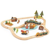 Tender leaf Toys - Eisenbahn Wald mit Zubehör von Tender Leaf Toys