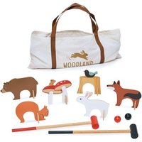 Tender leaf Toys - Indoor Krocketset Woodland von Tender Leaf Toys