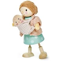 Tender leaf Toys - Mrs Goodwood & Baby für Puppenhaus von Tender Leaf Toys