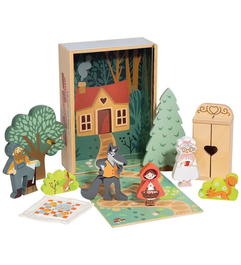 Tender Leaf Holzspielzeug - 14 Teile - Das Klein Rotkäppchen - 1 - Tender Leaf - One Size - Spielzeug Tender Leaf Holzspielzeug - 14 Teile - Das Klein Rotkäppchen - 1 - Tender Leaf - One Size - Spielzeug von Tender Leaf