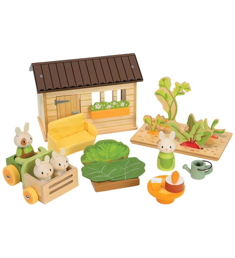 Tender Leaf Holzspielzeug - 19 Teile - Kaninchenstall - Tender Leaf - One Size - Spielzeug Tender Leaf Holzspielzeug - 19 Teile - Kaninchenstall - Tender Leaf - One Size - Spielzeug von Tender Leaf
