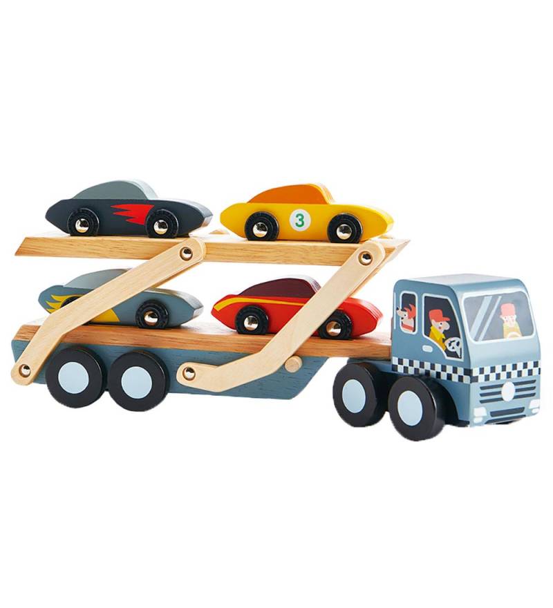 Tender Leaf Holzspielzeug - Autotransport - Tender Leaf - One Size - Autos Tender Leaf Holzspielzeug - Autotransport - Tender Leaf - One Size - Autos von Tender Leaf
