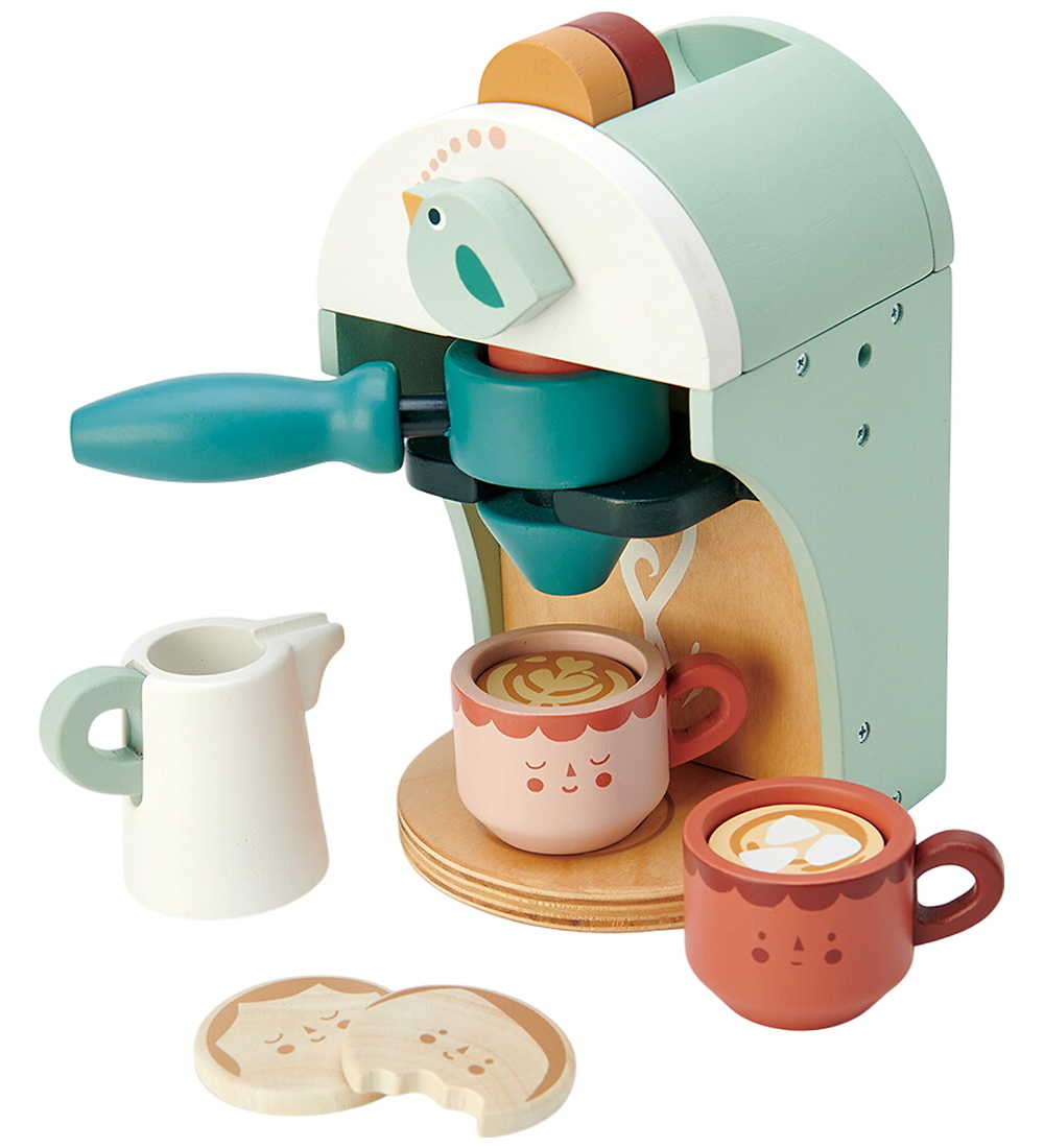 Tender Leaf Holzspielzeug - Cappuccino-Maschine - Tender Leaf - One Size - Spielküchen Tender Leaf Holzspielzeug - Cappuccino-Maschine - Tender Leaf - One Size - Spielküchen von Tender Leaf