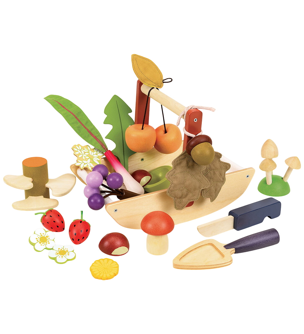 Tender Leaf Holzspielzeug - Die Waldvorratskammer - 27 Teile - Tender Leaf - One Size - Spiellebensmittel Tender Leaf Holzspielzeug - Die Waldvorratskammer - 27 Teile - Tender Leaf - One Size - Spiellebensmittel von Tender Leaf