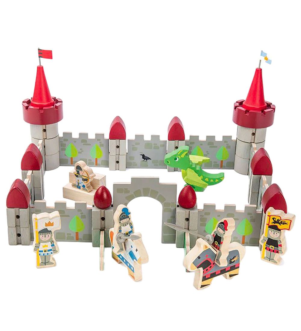 Tender Leaf Holzspielzeug - Drachenburg - Spielset - Tender Leaf - One Size - Spielzeug Tender Leaf Holzspielzeug - Drachenburg - Spielset - Tender Leaf - One Size - Spielzeug von Tender Leaf