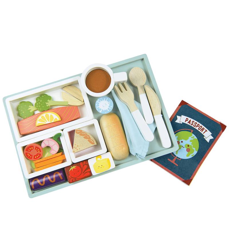 Tender Leaf Holzspielzeug - Fliegendes Essen - 31 Teile - Tender Leaf - One Size - Spiellebensmittel Tender Leaf Holzspielzeug - Fliegendes Essen - 31 Teile - Tender Leaf - One Size - Spiellebensmittel von Tender Leaf