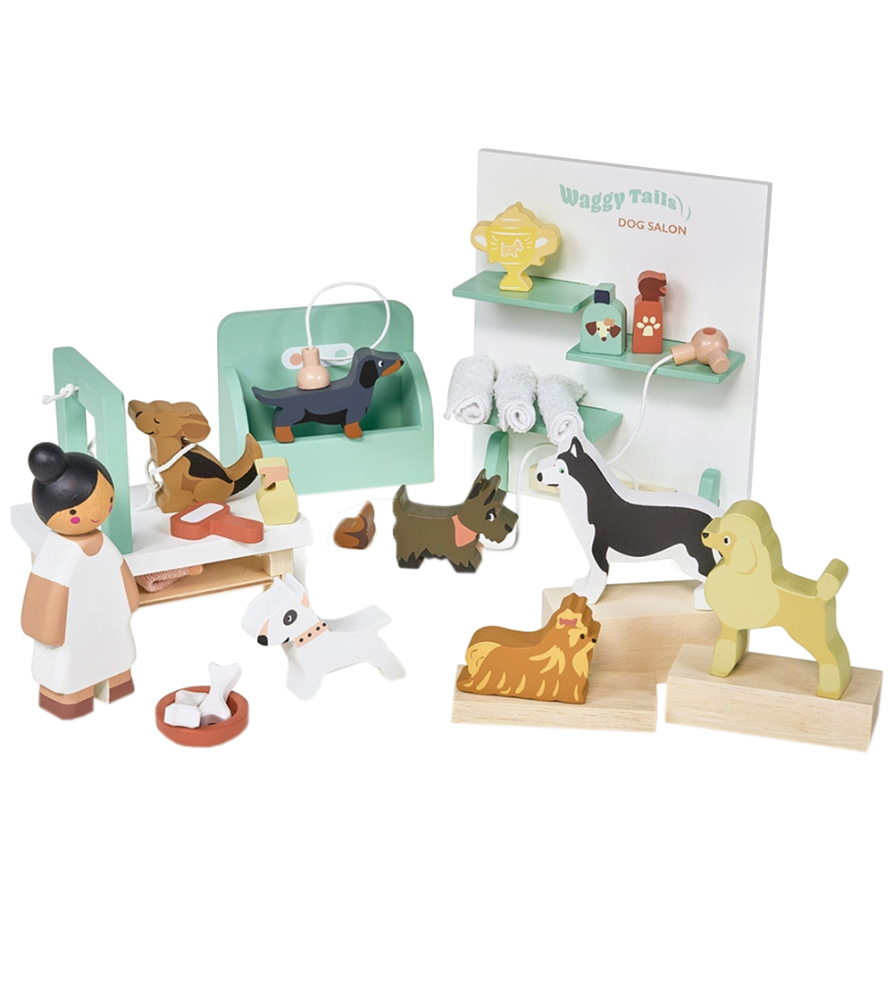 Tender Leaf Holzspielzeug – Hundesalon für Puppenhäuser - Tender Leaf - One Size - Puppenzubehör Tender Leaf Holzspielzeug – Hundesalon für Puppenhäuser - Tender Leaf - One Size - Puppenzubehör von Tender Leaf