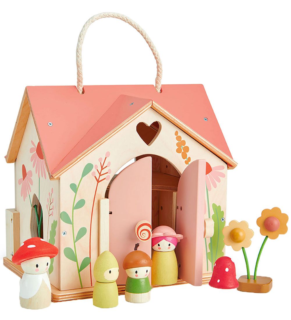 Tender Leaf Holzspielzeug - Puppenhaus - Rosewood Cottage - Tender Leaf - One Size - Puppenhauser Tender Leaf Holzspielzeug - Puppenhaus - Rosewood Cottage - Tender Leaf - One Size - Puppenhauser von Tender Leaf