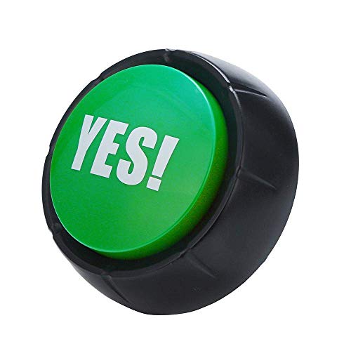 Tenlacum Yes And No And Sorry And Maybe Sound Button Buzzers for Games, Answer Buzzers, Game Buzzers for Parties and Classrooms (#001) von Tenlacum