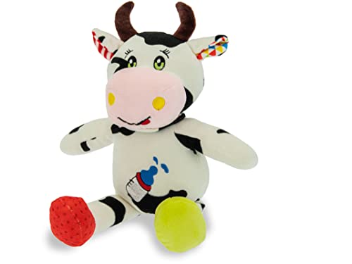 Teorema 39399 - Spieluhr Plüsch, Daisy la Mucca, 22 cm, flauschig und kuschelig von Teorema Giocattoli