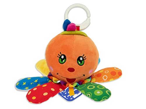 Teorema 39400 - Spieluhr für Babys Plüsch, Polipetto, 22 cm, flauschig, zum Umarmen Teorema 39400 - Spieluhr für Babys Plüsch, Polipetto, 22 cm, flauschig, zum Umarmen von Teorema Giocattoli