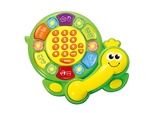 Teorema 67292 - Elektronische Tastatur mit Lumachina, Erste Kindheit für Kinder, mit 6 Funktionen Plus 1 Bonus, mit Soundeffekten, Lernen Sie Zahlen und Wörter auf Englisch von Teorema Giocattoli