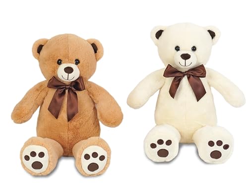 Teorema Giocattoli, Großer Plüschbär, 50 cm, weicher Teddybär, umweltfreundlich, riesig, Kinder, Babys und Erwachsene, zufällige Farbe Teorema Giocattoli, Großer Plüschbär, 50 cm, weicher Teddybär, umweltfreundlich, riesig, Kinder, Babys und Erwachsene, zufällige Farbe von Teorema Giocattoli